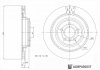 Фото автозапчасти tarcza ham. db t. x166/w166 2,1-5,5 11-19 BLUE PRINT ADBP430037 (фото 3)