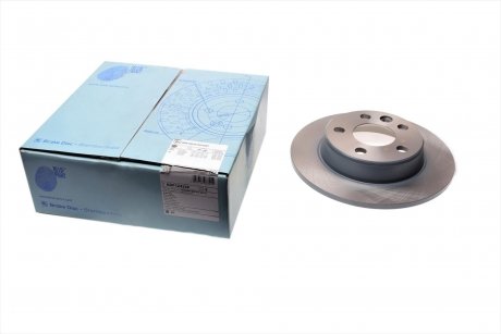 Диск тормозной (задний) Volkswagen Sharan/Seat Alhambra 96-10 (267.8x9.8)(с покрытием)(полный) BLUE PRINT ADF124339 (фото 1)