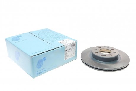 Диск гальмівний (передній) Hyundai i20 1.2 16V 08-14 (256mm) (з покриттям) BLUE PRINT ADG043152 (фото 1)