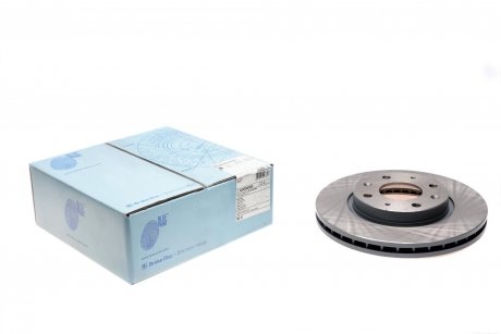 Диск гальмівний (передній) Kia Cerato1.6-2.0 CRDI 04-(275mm) (з покриттям)(вентил.) BLUE PRINT ADG04385