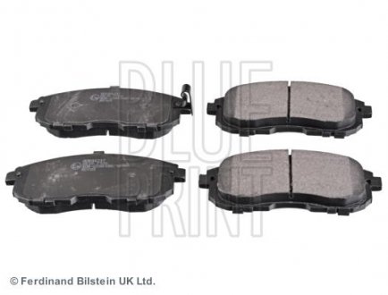 Колодки тормозные (передние) Suzuki SX4 1.5/1.6 VVTi 06-15 BLUE PRINT ADK84237 (фото 1)