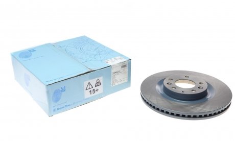 Диск тормозной (передний) Mazda CX-7/CX-9 06- (320x28) (с покрытием) (вент.) BLUE PRINT ADM543111 (фото 1)