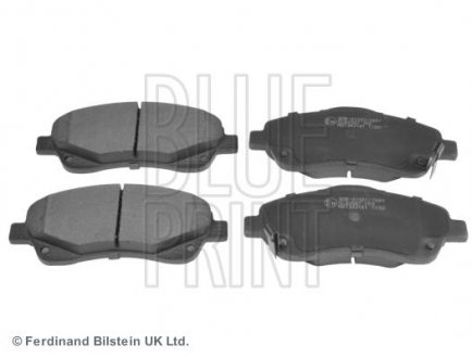 Колодки гальмівні (передні) Toyota Avensis/Corolla 03-09 BLUE PRINT ADT342141