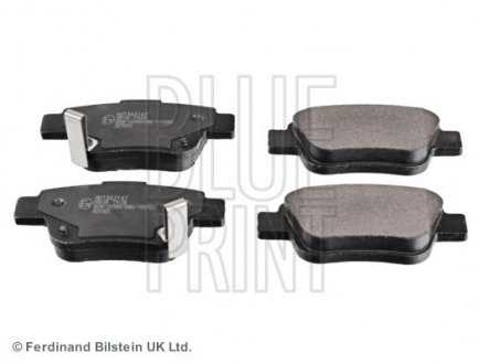 Колодки тормозные (задние) Toyota Avensis/Corolla 1.6-2.4i 03-09 BLUE PRINT ADT342147 (фото 1)