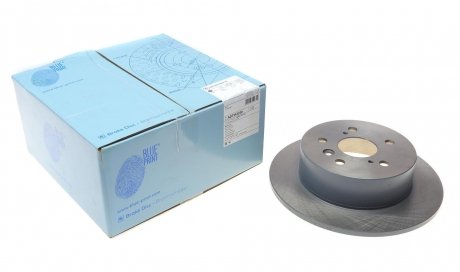 Диск тормозной (задний) Toyota Camry 2.4-3.5 06- (281x10) (с покрытием) BLUE PRINT ADT343239