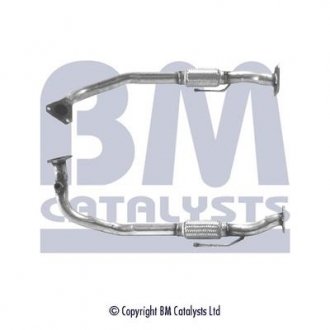 Передняя выхлопная труба FIAT PUNTO; LANCIA Y 1.1 09.93-09.03 BM CATALYSTS BM70002