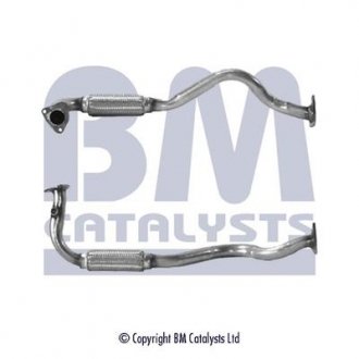 Фото автозапчасти передняя выхлопная труба FIAT BRAVA, BRAVO I 1.2 12.98-12.02 BM CATALYSTS BM70207