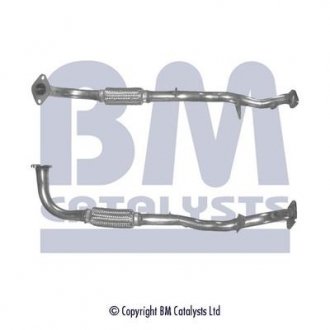 Передня вихлопна труба MITSUBISHI CARISMA 1.6/1.8 07.95-06.06 BM CATALYSTS BM70437 (фото 1)