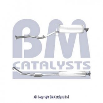 Катализатор ЕВРО 4 TOYOTA RAV 4 III 2.2D 11.05-12.12 BM CATALYSTS BM80485H