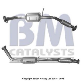 Фото автозапчастини каталізатор BM CATALYSTS BM91156H