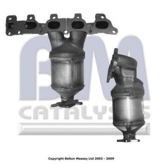 Фото автозапчастини каталізатор BM CATALYSTS BM91424H