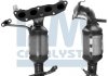 Фото автозапчасти катализатор ЕВРО 5 DAIHATSU CHARADE VIII; SUBARU TREZIA; TOYOTA AURIS, COROLLA, URBAN CRUISER, VERSO S, YARIS 1.3/1.33 11.08- BM CATALYSTS BM91976H (фото 1)