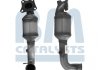 Фото автозапчасти катализатор ЕВРО 6 DS DS 3; CITROEN C1 II, C3 AIRCROSS II, C3 II, C3 III, C4 CACTUS, C-ELYSEE; OPEL CROSSLAND X /LAND; PEUGEOT 108, 2008 I, 208 I, 301, 308 II 1.0/1.2 03.12- BM CATALYSTS BM92266H (фото 2)