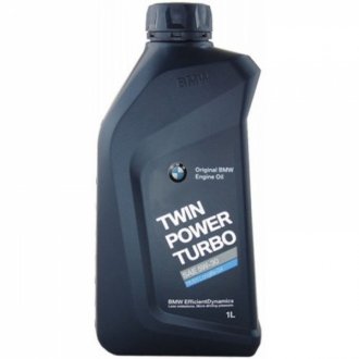 Моторное масло TWINPOWER TURBO LONGLIFE-01 5W-30 BMW 83 21 2 465 843 (фото 1)