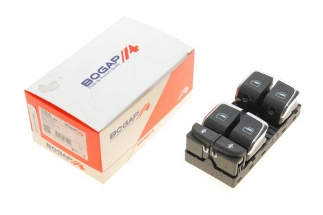 Кнопка стеклоподъемника (левый) Audi A6/Q3 10-18 (блок) BOGAP A7339106 (фото 1)