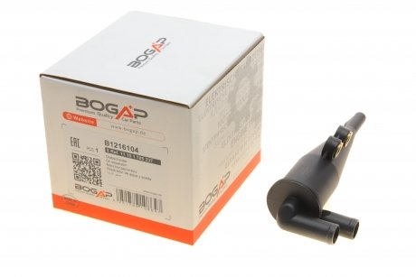Клапан вентиляции картера BMW X5 (E53) 4.4-4.6i 00-06 (сапун) (M62/N62) BOGAP B1216104 (фото 1)