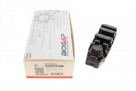 Кнопка склопідйомника (лівий) BMW 3 (G20/G80/G28)/5 (G30/G31/F90)/X3 (G01/F97)/X5 (G05/F95) (блок) BOGAP B7339104