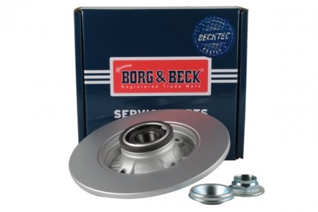 Гальмiвнi диски з пiдшипником BORG & BECK BBD6194S (фото 1)