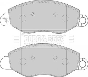 - Гальмівні колодки до дисків Ford Transit (FWD) 2000- BORG & BECK BBP1714