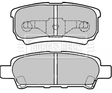 Фото автозапчасти - Гальмівні колодки до дисків Mitsubishi Outlander 03- BORG & BECK BBP2003