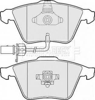 - Гальмівні колодки до дисків Audi A4 III Avant quattro 04- BORG & BECK BBP2013 (фото 1)