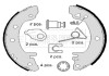 Фото автозапчасти гальмiвнi колодки барабаннi BORG & BECK BBS6097 (фото 1)