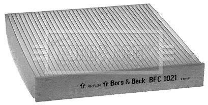 Фильтр, воздух во внутренном пространстве BORG & BECK BFC1021