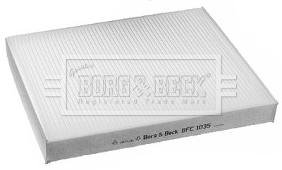 Фильтр, воздух во внутренном пространстве BORG & BECK BFC1035