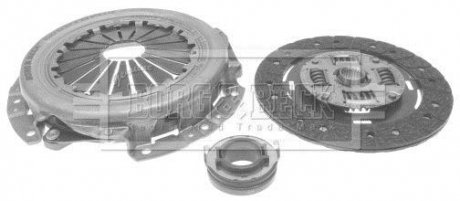 -Комплект зчеплення Діаметр (mm): 215 з вижимним підшипником// Hyundai Coupe,Elantra 02-08 BORG & BECK HK2011