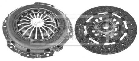 -Комплект зчеплення Діаметр (mm): 240 / Кількість зубів: 23 / з для двигунів з двомасовим маховиком// Ford Mondeo III 1.8, 2.0 BORG & BECK HK2118
