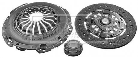 -Комплект зчеплення Діаметр (mm): 240 / з вижимним підшипником / Mercedes C,E Class,CLK,SLK BORG & BECK HK6776