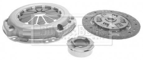 -Комплект зчеплення Діаметр (mm): 190 / Кількість зубів: 20 / з вижимним підшипником// Suzuki Jimny 1.3i BORG & BECK HK7898