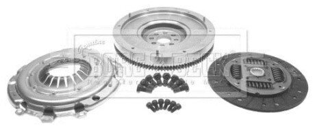 Фото автозапчастини демпфер + комплект зчеплення (переобладнання на одномасовий маховик) BORG & BECK HKF1042