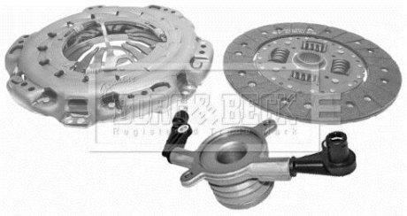 -Комплект зчеплення Volkswagen Crafter 2.5TD BORG & BECK HKT1337