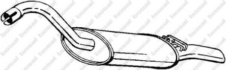 Глушник BOSAL 105-017 (фото 1)