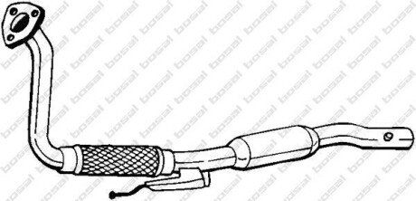 Фото автозапчасти предглушитель выхлопных газов BOSAL 148267