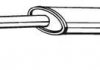 Глушник вихлопної системи середній FIAT IDEA; LANCIA MUSA 1.4/1.4LPG 12.03- BOSAL 287-455 (фото 2)