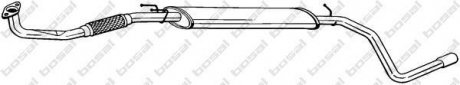 Глушник вихлопної системи середній FIAT STILO 1.6 10.01-08.08 BOSAL 290-305