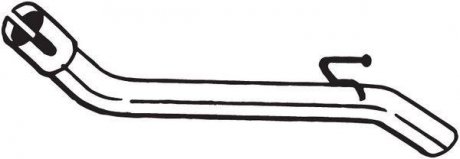 Вихлопна труба задній FORD C-MAX II, FOCUS III, GRAND C-MAX 1.5D/1.6D 07.10- BOSAL 700-219 (фото 1)