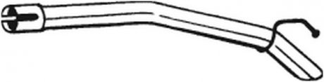 Вихлопна труба задній VOLVO C30 1.6 10.06-12.12 BOSAL 750-237 (фото 1)