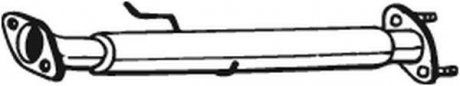 Выхлопная труба средняя NISSAN X-TRAIL 2.2D 06.01-12.08 BOSAL 750-309