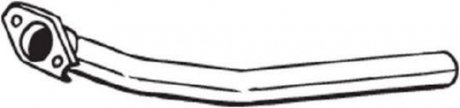 Вихлопна труба з передньої сторони CITROEN BERLINGO, BERLINGO/MINIVAN, PEUGEOT PARTNER, PARTNER ORIGIN, PARTNER ORIGIN/MINIVAN, PARTNER/MINIVAN 1.1-1.6 06.96-12.15 BOSAL 750-439 (фото 1)