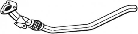 Вихлопна труба середн AUDI A4 2.0 11.00-06.08 BOSAL 800-047 (фото 1)