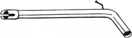 Выхлопная труба средняя (38/45,5) SKODA ROOMSTER, ROOMSTER PRAKTIK 1.2 05.06-05.15 BOSAL 800-199 (фото 1)