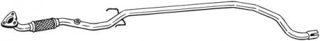 Вихлопна труба середня (x2420mm) OPEL CORSA D, CORSA E 1.2/1.2LPG 07.06- BOSAL 951-057 (фото 1)