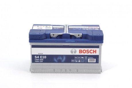 Аккумулятор 12V 75Ah/730A START&STOP EFB (P+1) 315x175x175 B13 (efb/стартер) BOSCH 0 092 S4E 100