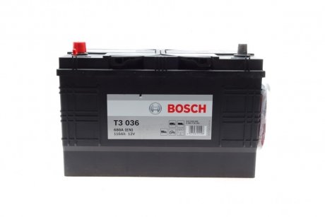 Акумуляторна батарея 110Ah (349x175x235/+L/B00) BOSCH 0 092 T30 361 (фото 1)