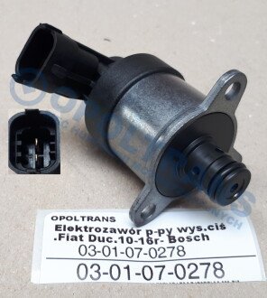 Фото автозапчасти elektrozawГіr p-py wys.ciЕ›.Fiat Duc.10-16r- BOSCH 0301070278