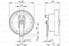 Фото автозапчасти звуковой сигнал 24V/60W MAN/IVECO/KHD BOSCH 0 320 226 003 (фото 2)