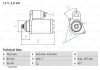 Фото автозапчастини стартер (12В, 2кВт) AUDI A3, TT; FORD GALAXY I, GALAXY MK I; SEAT ALHAMBRA, CORDOBA, IBIZA III, LEON, TOLEDO II; SKODA FABIA I, OCTAVIA I; Volkswagen BORA, BORA I, GOLF IV, NEW BEETLE 1.6-3.2 03.95-12.10 BOSCH 0 986 018 390 (фото 1)